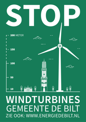 Energie de bilt geen windturbines petitie 2x