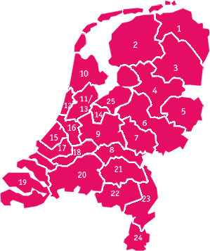 Kaart nederland